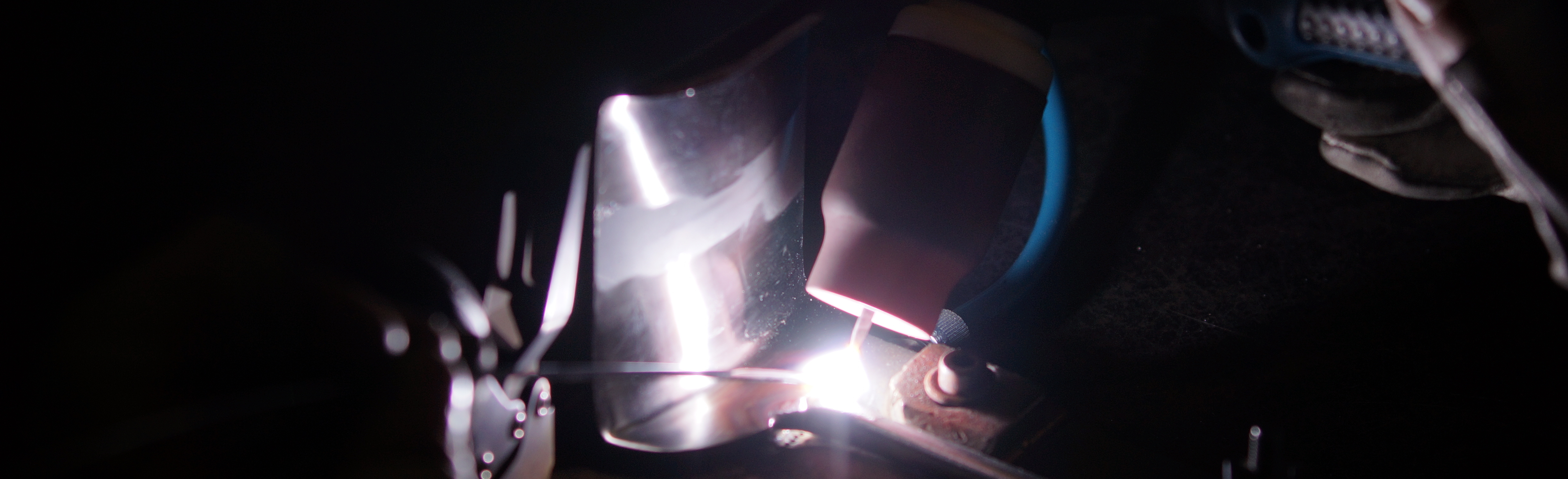 TIG welding of surgical instruments